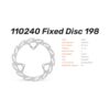 Спирачен диск Flame преден KTM SX65 04-22 GasGas MC65 21-22 Husqvarna TC65 17-22 - Image 2