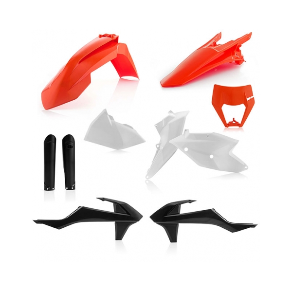 Пълен кит пластмаси KTM EXC/EXC-F 17-19 OEM 18