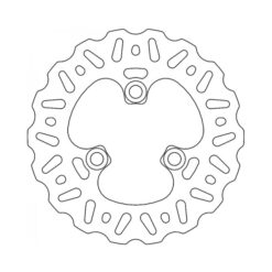 Спирачен диск Nitro преден Honda ATV TRX250EX 01-08, TRX300EX 94-08, TRX400EX 99-08, TRX450R 04-14