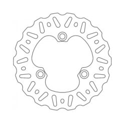 Спирачен диск Nitro заден Suzuki LT-R450 06-11