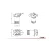 Краш тапи R19 Yamaha FAZER8 13-16, FZ1 06-15, FZ1 FAZER 06-16, FZ8 10-16, FZ8 FAZER 10-12 - Image 3