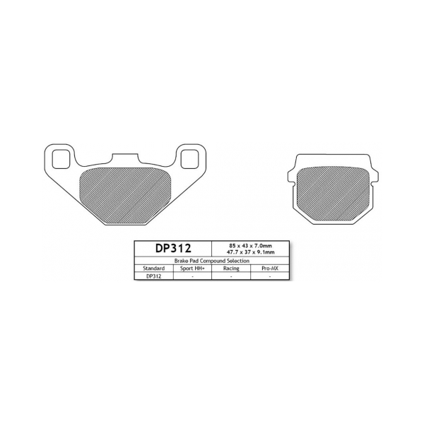 Накладки DP312 - Image 2