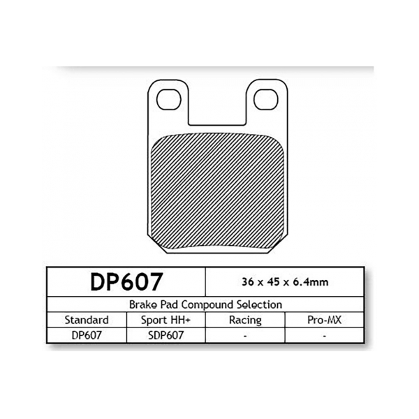 Накладки DP607 - Image 2