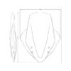 Слюда Touring Honda NT1100 22-24 Smoke - Image 6
