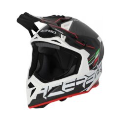 Каска Steel Carbon Black/Red ECE-2206