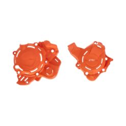 Комплект предпазители за капаци X-Power KTM 125SX 23-27, 150EXC 24-25  Husqvarna TC125 23-27, TE150 24-27 оранжев