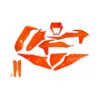Комплект пластмаси KTM EXC/EXC-F 20-23 Оранжев Fluo