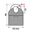 Заключващa мото верига – C-LOCK 150 PLUS 90633 - Image 3