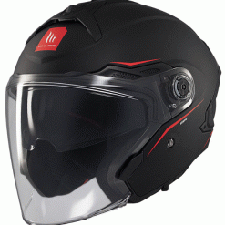 Скутер каска MT COSMO SV SOLID A1 MATT BLACK