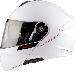 Отваряема каска MT GENESIS A0 GLOSS WHITE