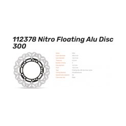 Alternative view of Спирачен диск Nitro Road преден Kawasaki Z650/900 17-25, Ninja 650 17-26