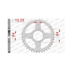Заден Стоманен Зъбак 40 Зъба/ 520 Kawasaki ATV KFX400 03-06  Suzuki ATV LT-Z400 02-08