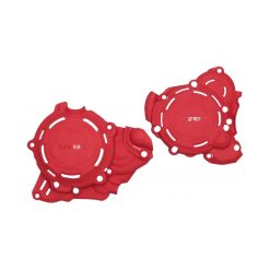 Комплект предпазители за капаци X-Power за Gas Gas EC300 24-27, EC250 24-25, EX300 24-26, MC250 24-26 червен
