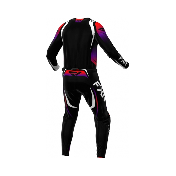 Панталон Clutch Pro MX25 Black Red Purple - Image 4