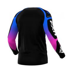 Alternative view of Детска тениска Clutch MX25 Black Blue Pink