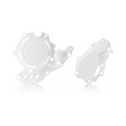 Комплект предпазители за капаци X-Power SX-F/FC 250/350 16-22, Husqvarna FC250/350 16-22 бял