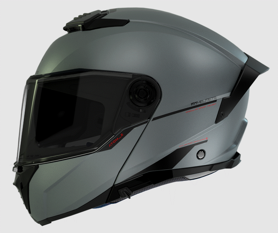 Отваряема каска MT ATOM 2 SV A2 TITANIUM MATT - Image 2