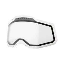 Слюда за очила 100% Gen2 Racecraft2  Accuri2  Strata2 - прозрачна двойна вентилирана