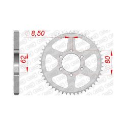 Заден Стоманен Зъбак 50 Зъба/ 428 Yamaha TW125 99-06, XT350 85-98