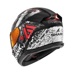 Alternative view of Каска Skwal i3 Hellcat Mat Black Grey Red