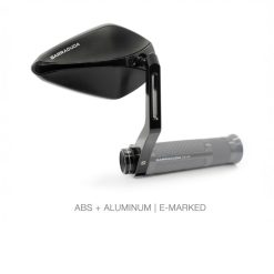 Огледала за мотор BARRACUDA X-VERSION RETROBAR END BLACK (PAIR)