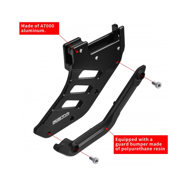 Предпазител за заден спирачен диск KTM EXC/EXC-F 07-23, SX/SX-F 07-22 черен - Image 6