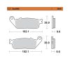 Накладки предни 404001 Honda