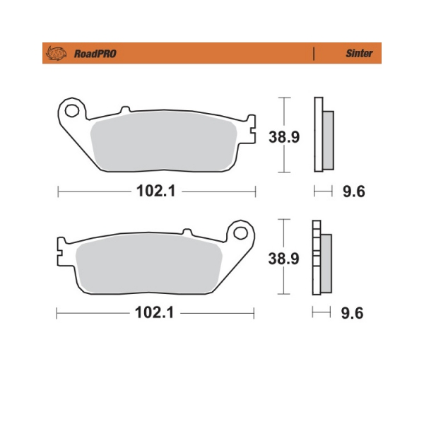 Накладки предни 404001 Honda