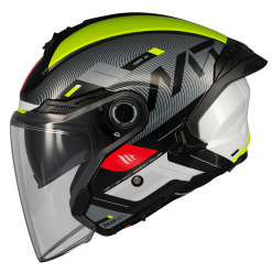 Скутер каска MT COSMO SV SILENCE B3 YELLOW GLOSS