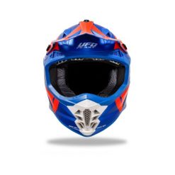 Alternative view of Каска Intrepid Blue/Orange Matt