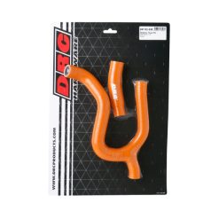 Силиконов маркуч за радиатор KTM SX-F250/350 19-22  Husqvarna FC250/350 19-22  Gas Gas MCF250/350 21-23 оранжев