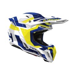 Alternative view of Каска Twist 3 Dynasty Blue Yellow Gloss