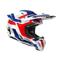 Alternative view of Каска Twist 3 Dynasty Blue Red Gloss