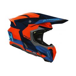 Alternative view of Каска Twist 3 Fancy Orange/Blue Gloss