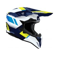 Alternative view of Каска Wraaap Vision Yellow/Blue Gloss