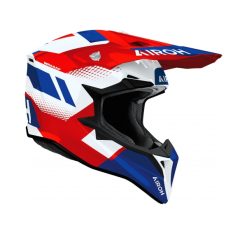 Alternative view of Каска Wraaap Vision Red/Blue Gloss