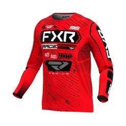 Детска тениска Podium MX25 Red Black