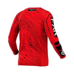 Alternative view of Детска тениска Podium MX25 Red Black