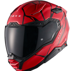 Alternative view of Каска NEXX X.WST3 B-SIDE RED BLACK MATT