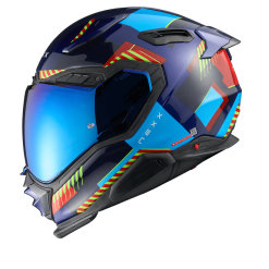 Каска NEXX X.WST3 FLUENCE BLUE RED
