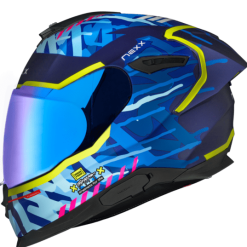 Каска NEXX Y.100R URBANGRAM INDIGO BLUE MATT
