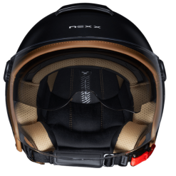 Alternative view of Каска за скутер NEXX  Y.10 SUNNY BLACK MATT CAMEL