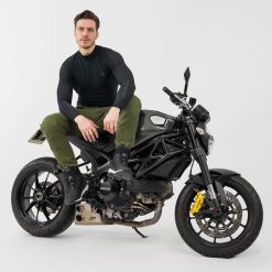 Alternative view of Текстилен мото панталон SHIMA GIRO 3.0 KHAKI LONG
