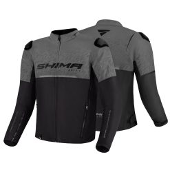 Текстилно мото яке SHIMA DRIFT BLACK/GRAY