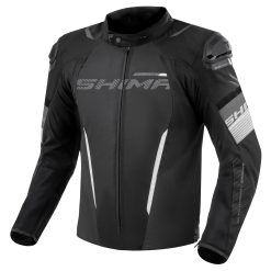 Мото яке SHIMA SOLID 2.0 BLACK/WHITE