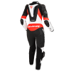 Дамски кожен екип SHIMA MIURA RS WHITE/FLUO - Image 2