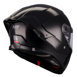 Alternative view of Каска MT THUNDER 4 SV PURE A1 BLACK GLOSS