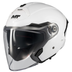 Скутер каска MT COSMO SV PURE A0 WHITE GLOSS