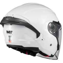 Alternative view of Скутер каска MT COSMO SV PURE A0 WHITE GLOSS