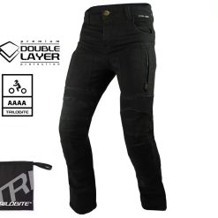 Мото дънки TRILOBITE PARADO DOUBLELAYER AAA(A) SLIM FIT MEN BLACK LEVEL 2